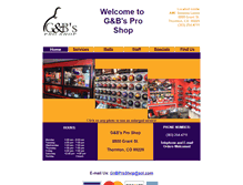 Tablet Screenshot of gnbproshop.com